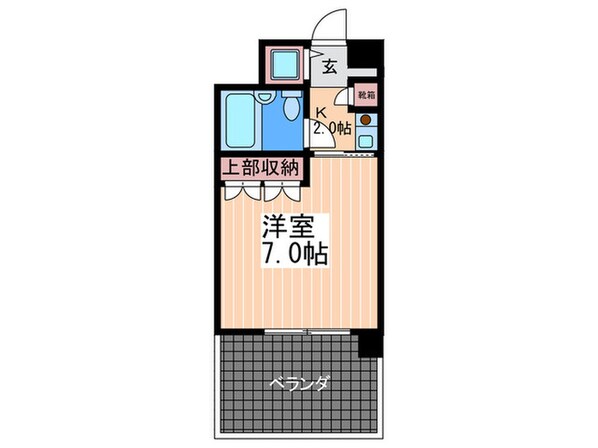 Lion竹屋町の物件間取画像